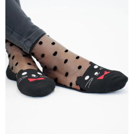 chaussettes-noires-pois-plumetis-crystal