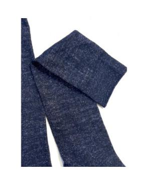  Mi-bas-cotes-fines-viscose-bleu-lurex-détail