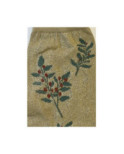Chaussettes Fine Lurex à Bouquet de fleurs