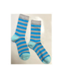 Chaussettes Rayures Bicolores Ludiques