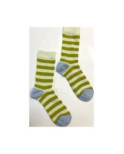 Chaussettes Rayures Bicolores Ludiques