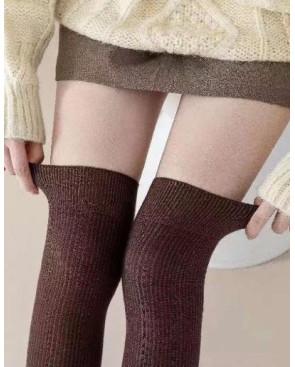  Jambières-LPC-coton-fines-cotes-coton-marron-détail-souple