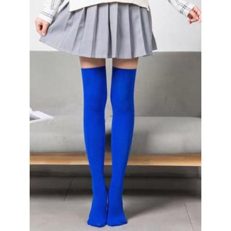 Jambière Microfibre opaque 50 Den Bleu Roi