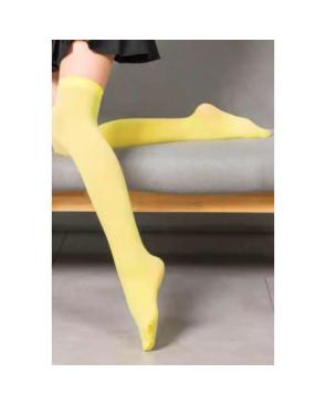 jambières-microfibre-lycra-jaunes