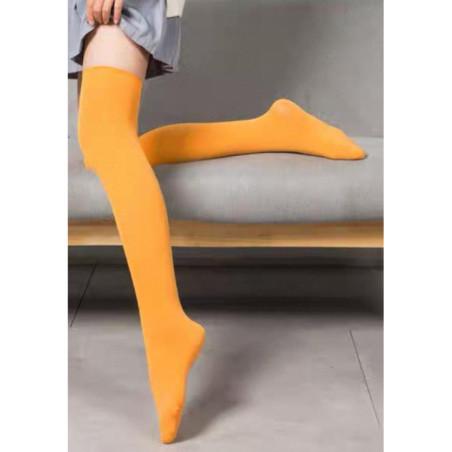 jambières-microfibre-lycra-jaune
