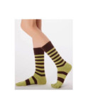 Chaussettes Rayures Bicolores 5 Doigts