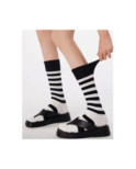 Chaussettes Rayures Bicolores 5 Doigts