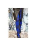 collant Opaque Carreaux Ecossais tendance Bleu