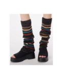 Guêtres Rayures tendance Rykiel Noir