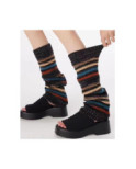 Guêtres Rayures tendance Rykiel Noir