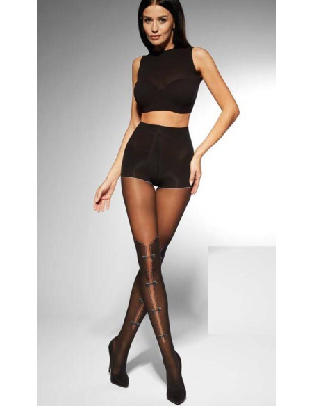 Collant cuissardes à  Boutons Adrian