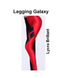 Caleçon Galaxy asymétrique noir rouge losange