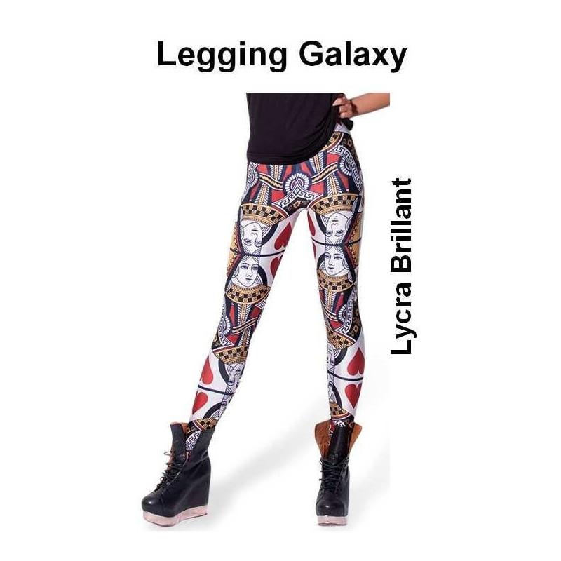 Caleçon galaxy Dame de coeurs