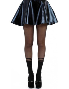 Collant Effet chaussettes rayées Pamela Mann