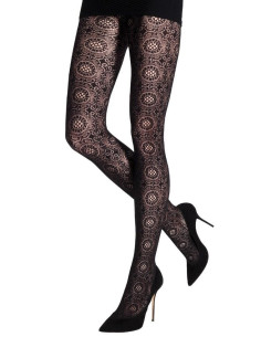 Collant Dentelle baroque Emilio Cavallini 2