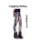 Caleçon galaxy Dame de coeurs