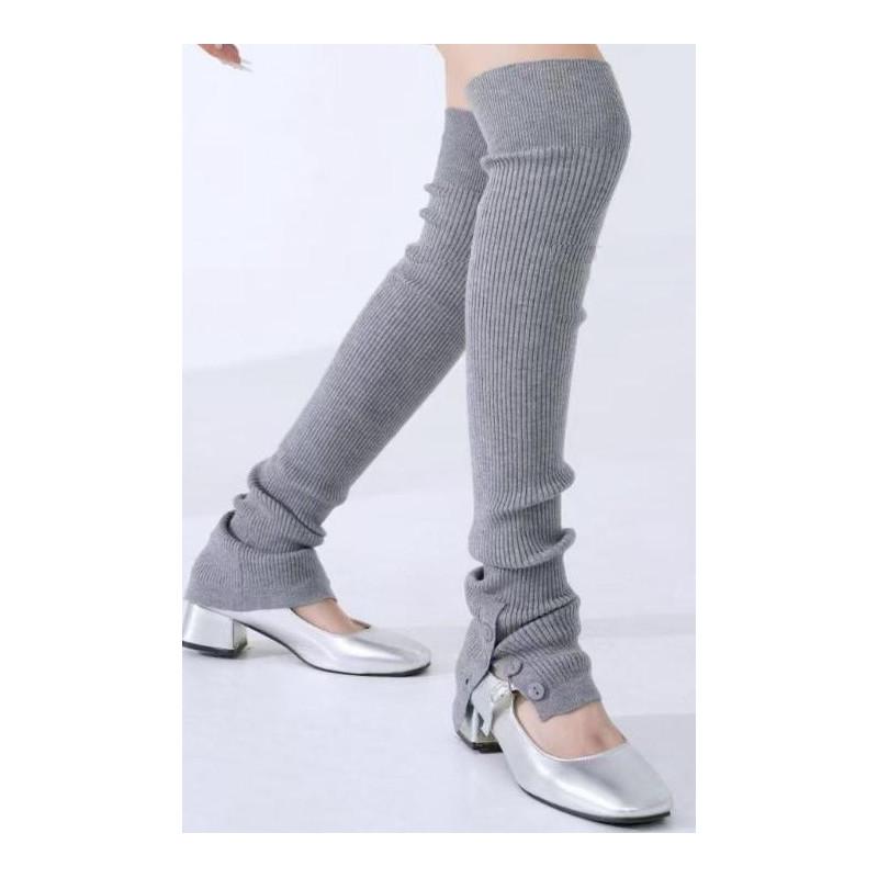 Guêtres fines cotes laine fine Boutonnée Caprices