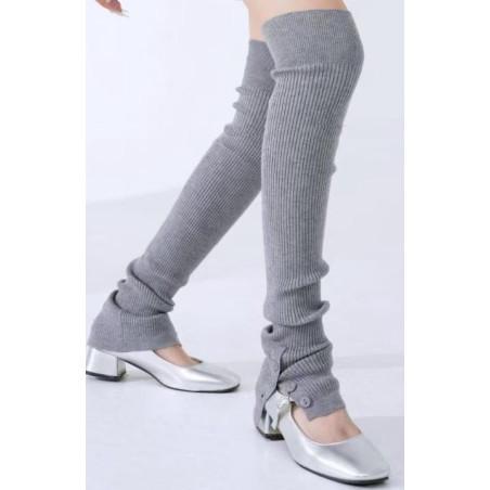 Guêtres fines cotes laine fine Boutonnée Caprices