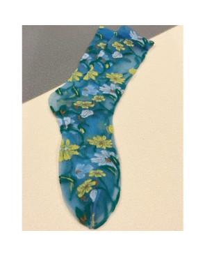 chaussettes-crystal-bleu-lagon-fleuri