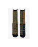 Chaussettes crystal Pois et rayures asymétriques