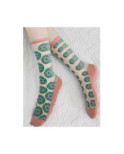 Chaussettes crystal boutons fleuris Caprices