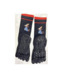 Chaussettes 5 Doigts de Yoga Antidérapantes Chiens