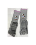 Chaussettes 5 Doigts de Yoga Antidérapantes Chiens