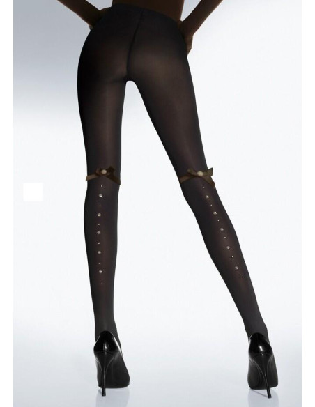 Collant Opaque Rubans et brillants
