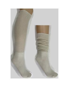  Mi-bas-VISCOSE-cotes-HIVER-viscose-IVOIRE-lurex-a-plat