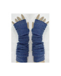 Mitaines Manchons Longues Fines cotes lurex