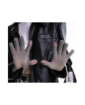 Gants laine à Cotes Ouverts aux doigts