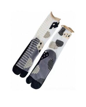 Chaussettes-les-petits-caprices-Crystal-Rayures-pois-rayé-psyché