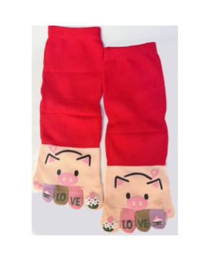Chaussettes 5 Doigts Cochon mignon trop choupinou