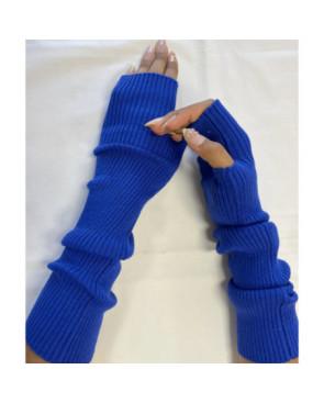  mitaines-longue-cotes-coton-cachemire-bleu-klein-croisé