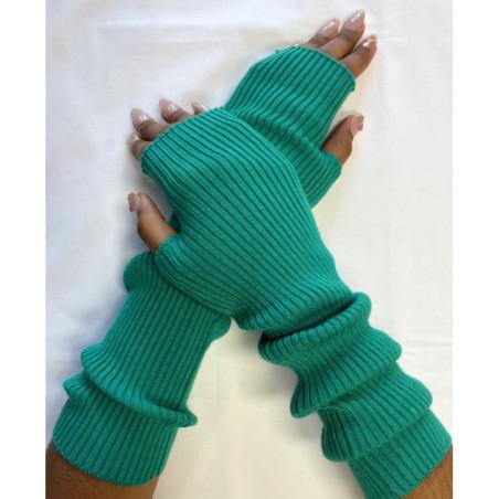 mitaines-longue-cotes-coton-cachemire-vert