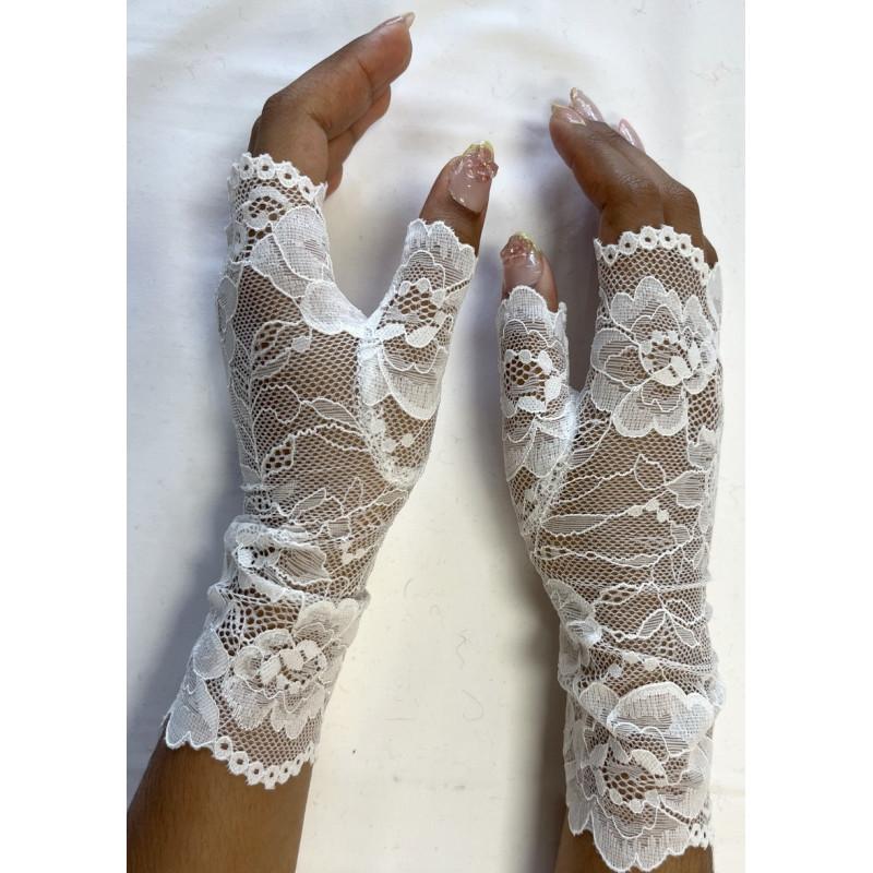 Mitaines fine Dentelle chic Ravissante