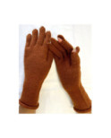 Gants Laine Doigts ouverts bruns