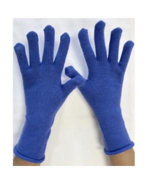 Gants-tricotés-laine-doigts-ouverts-bleu-klein-