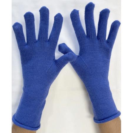 Gants-tricotés-laine-doigts-ouverts-bleu-klein-