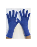 Gants Laine Doigts ouverts Bleu Klein
