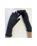 Gants Laine Doigts ouverts Noirs