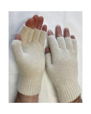  Mitaines-5-doigts-laine-angora-MIXTE-créme-chaud