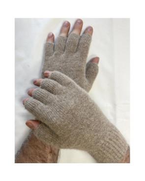 Mitaines-5-doigts-laine-angora-MIXTE-taupe