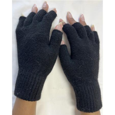 Mitaines-5-doigts-laine-angora-NOIR