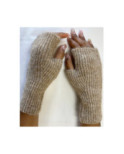 Mitaines manchons Alpaga Taupe