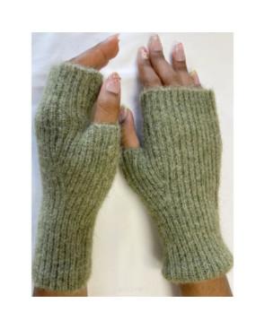 Mitaines manchons Alpaga Kaki