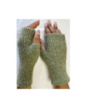 Mitaines manchons Alpaga Kaki
