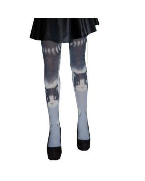 Collants les p'tits Caprices chats gris