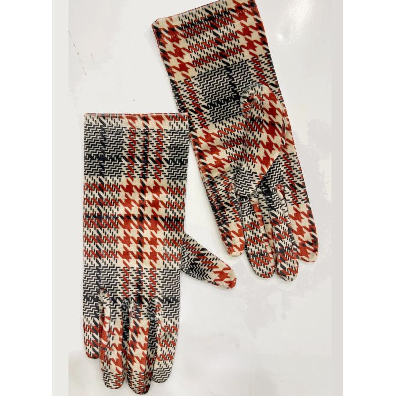 Gants Velours imprimé harrowsquare