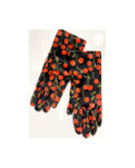 Gants Velours imprimé